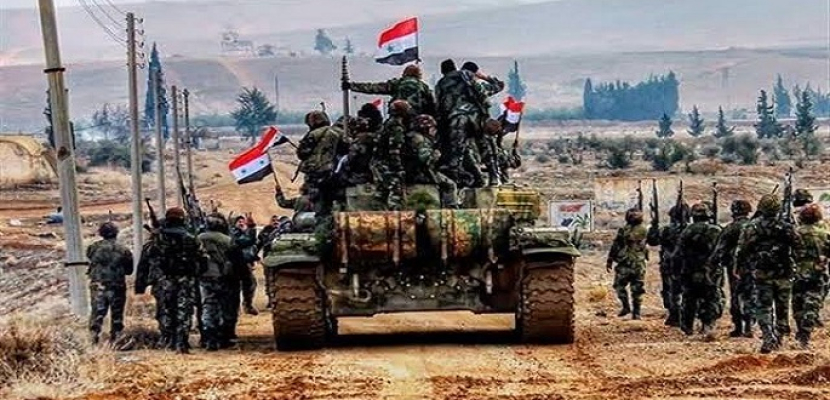 الجيش السورى يعترض قافلة عسكرية أمريكية بمنطقة الحسكة
