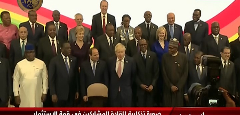السيسي وجونسون يترأسان الجلسة الافتتاحية للقمة البريطانية – الإفريقية