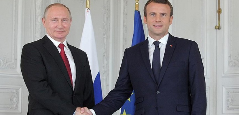الكرملين: ماكرون يؤيد تطوير الحوار الروسي الفرنسي والروسي الأوروبي