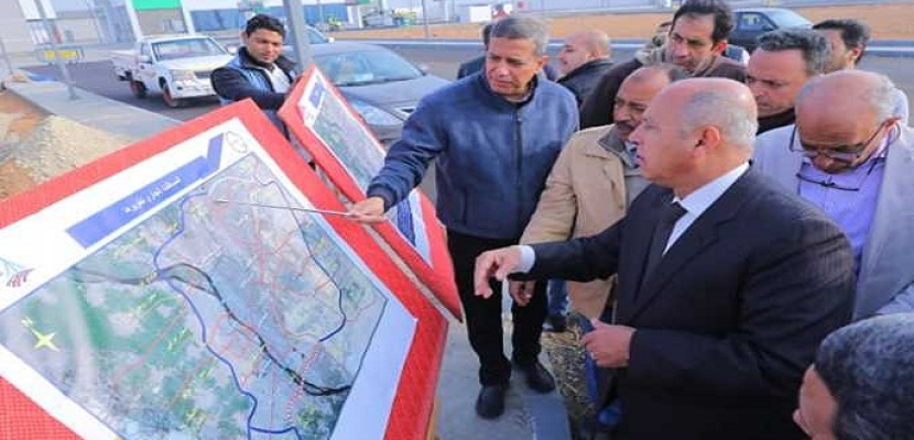 بالصور .. وزير النقل يتابع أعمال التطوير والصيانة الشاملة للطريق الدائرى حول القاهرة الكبرى