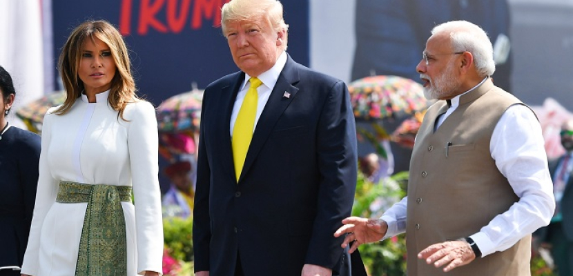 الرئيس الأمريكي يصل إلى الهند في زيارة رسمية تستغرق يومين