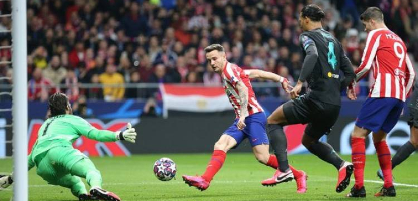 أتليتكو مدريد يسقط ليفربول لأول مرة في 2020 بدوري أبطال أوروبا