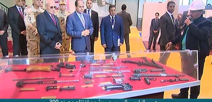 الرئيس السيسي يشهد افتتاح مصنع 300 الحربي بشركة أبو زعبل للصناعات المتخصصة