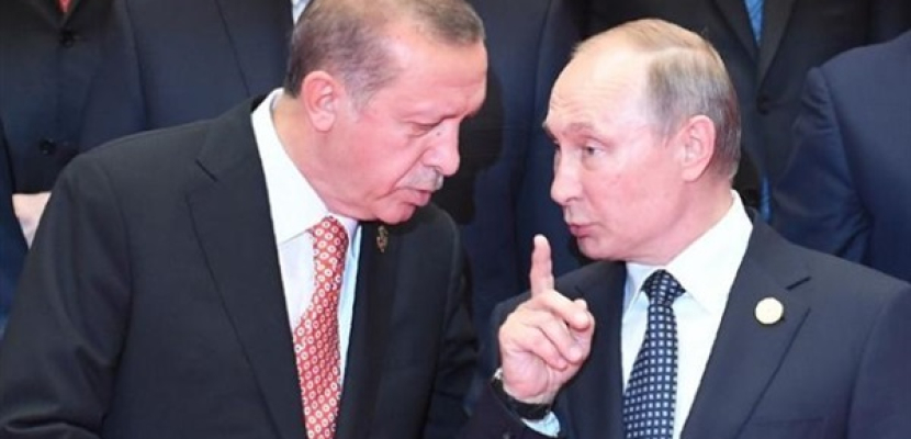 بوتين يعرب لأردوغان عن قلقه إزاء أعمال المتطرفين في إدلب