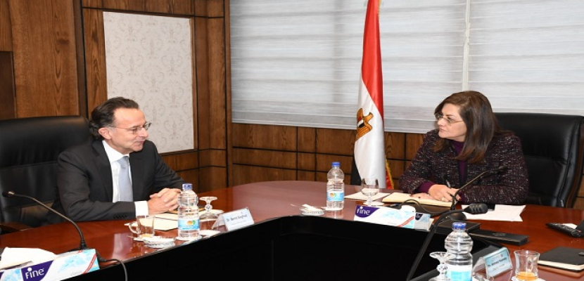 وزيرة التخطيط تبحث مع مدير مكتب بنك التنمية الألماني فرص الاستثمار في مصر