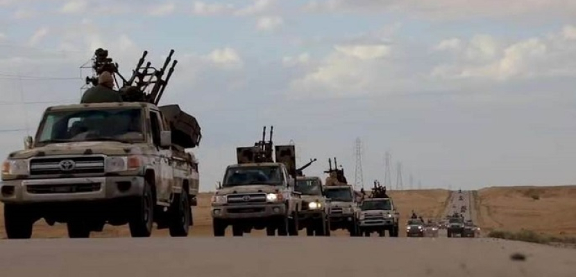 الجيش الليبي يحرك قواته نحو الزاوية لتحريرها من المسلحين
