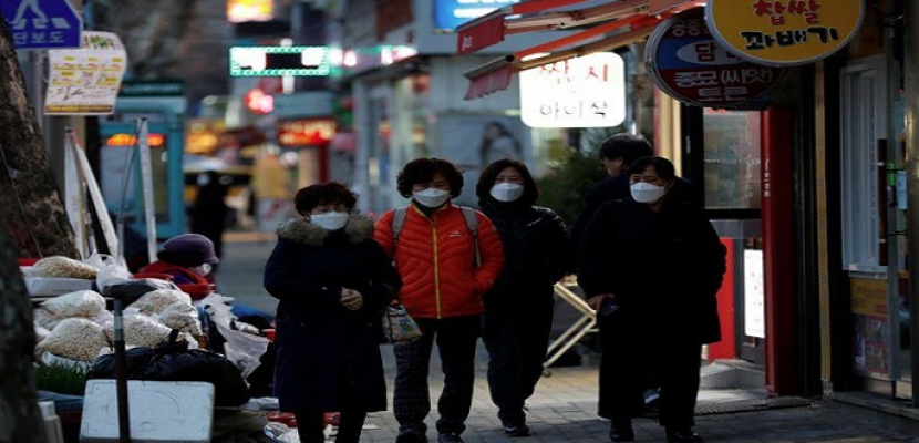 ارتفاع حصيلة الإصابات بفيروس كورونا في كوريا الجنوبية إلى 5328 حالة