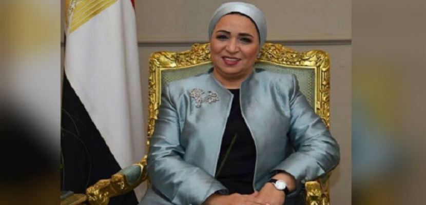 انتصار السيسي: المرأة المصرية دائما مصدر الحياة أمام كل خطر