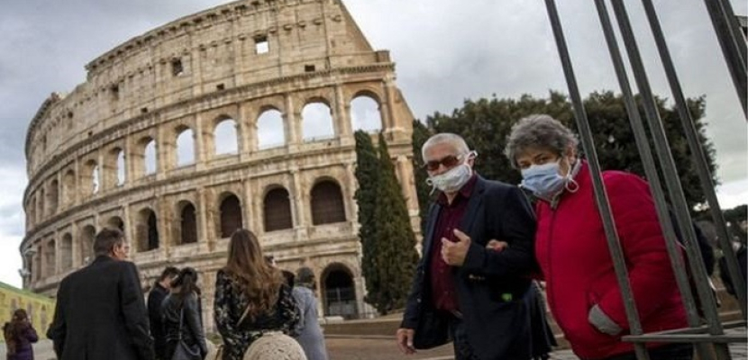 إيطاليا تعلن إصابة 875 شخصًا بفيروس كورونا ووفاة 153