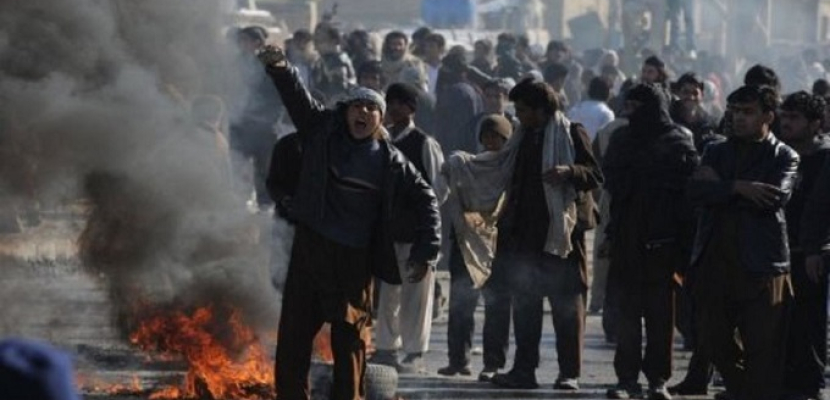 مقتل 4 وإصابة 17 في مظاهرة احتجاجية شمال غرب أفغانستان