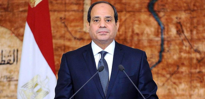 الرئيس السيسي يؤكد مجددا رفض مصر التدخل الخارجي في الأزمة الليبية