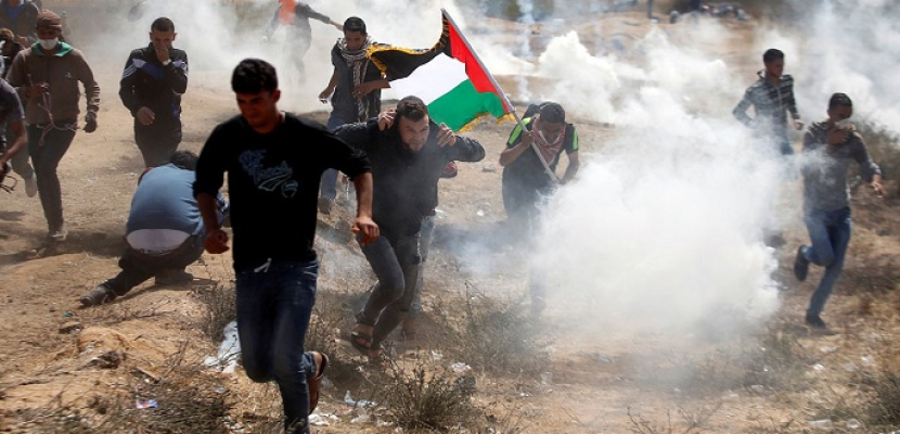 إصابة عشرات الفلسطينيين في مواجهات مع قوات الاحتلال بالضفة الغربية