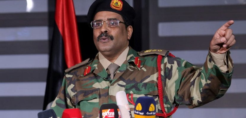 المسمارى : خروج الإرهابيين والغزاة الاتراك شرط الجيش الليبى للحوار