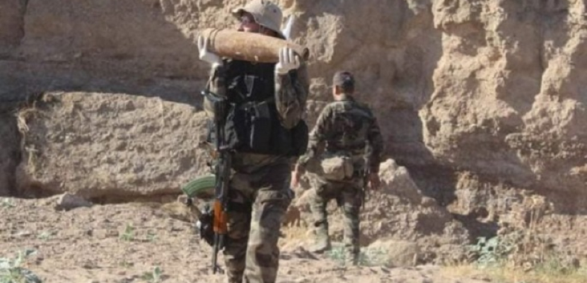 القوات المشتركة العراقية تعثر على أسلحة  لداعش في عملية استباقية بالأنبار