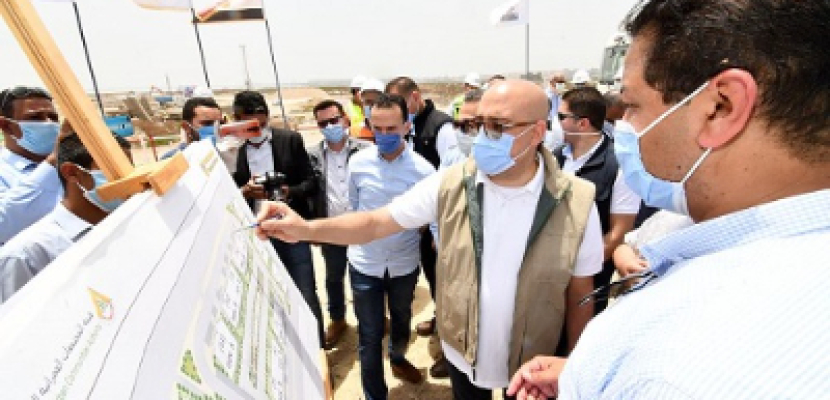 وزير الإسكان يتفقد مشروع “صواري – منطقة غرب كارفور” في الإسكندرية