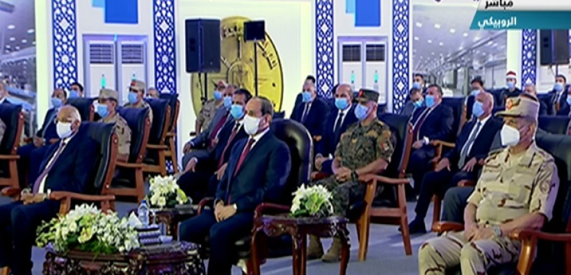 بالفيديو.. الرئيس السيسي يشهد افتتاح المدينة الصناعية بالروبيكي