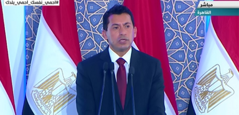 وزير الشباب: يجب وضع الرياضة المصرية كمنتج في الدخل القومي
