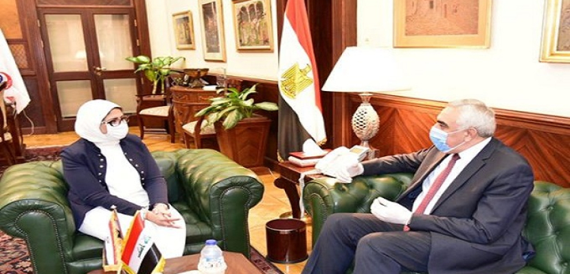 بالصور ..وزيرة الصحة تستقبل السفير العراقي لمناقشة  سبل التعاون المشترك