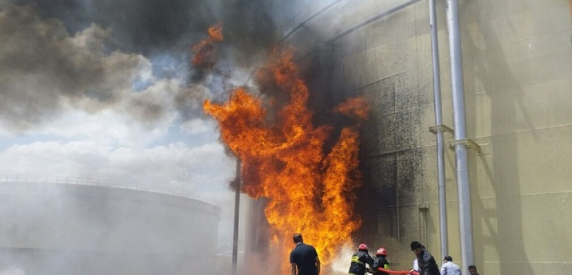 اندلاع حريق كبير بمحطة لتوليد الطاقة شرقي العاصمة الإيرانية طهران