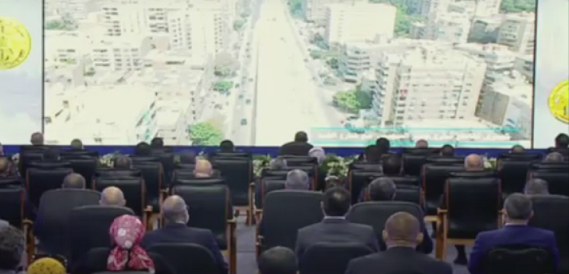 الرئيس السيسي يفتتح محور “التجنيد – شبرا بنها” عبر الفيديو كونفرانس