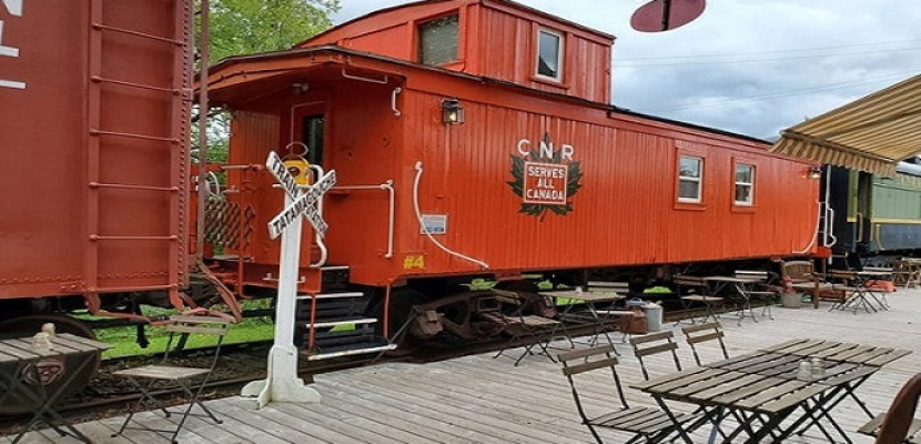 عربات قطار عمرها 109 سنوات تتحول إلى فندق فاخر فى كندا