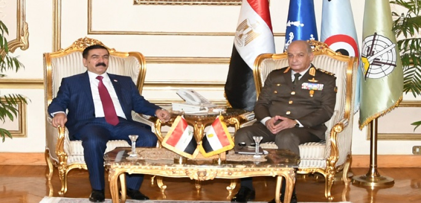 بالفيديو والصور.. وزير الدفاع يلتقي نظيره العراقي خلال زيارته الرسمية لمصر