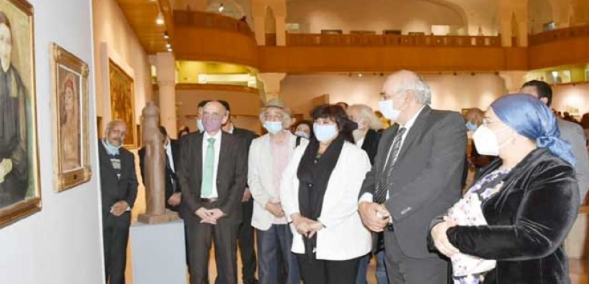 وزيرة الثقافة تعيد افتتاح متحف الفن الحديث بعد تطويره
