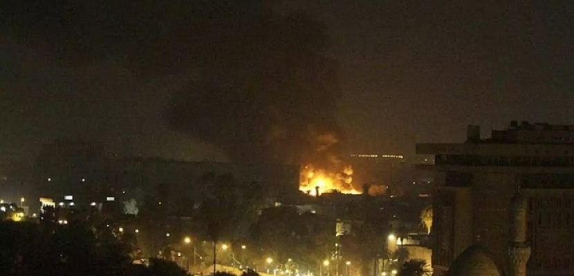 إسقاط صاروخين أطلقا على السفارة الأمريكية ببغداد ولا ضحايا