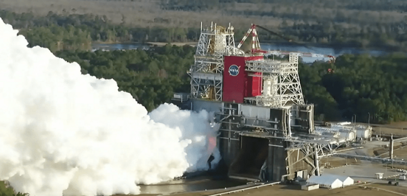 ناسا: انتهاء اختبار إطلاق “الصاروخ الجبار” قبل الأوان