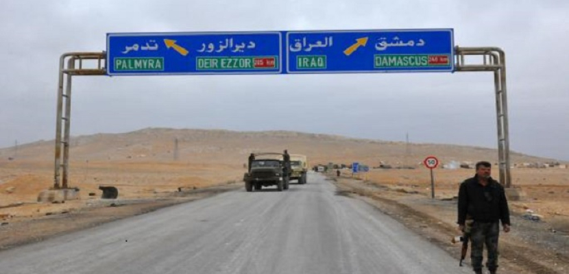مقتل وإصابة 13 عسكريا سوريا في اعتداء إرهابي بطريق دير الزور- تدمر