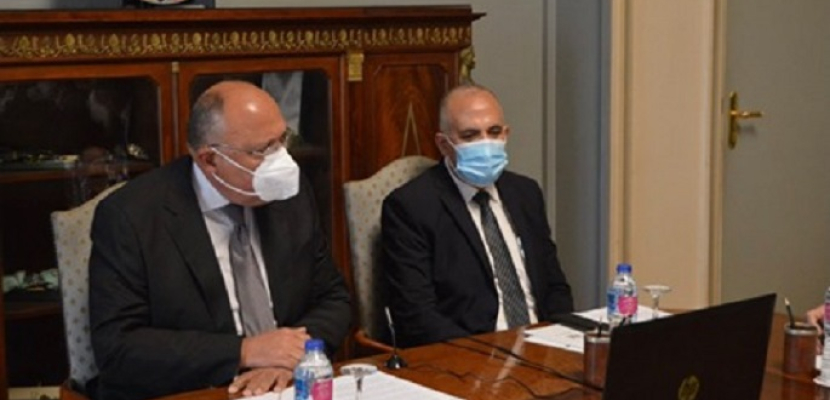 بالصور.. بدء اجتماع وزراء الخارجية والري لمصر والسودان وإثيوبيا حول سد النهضة