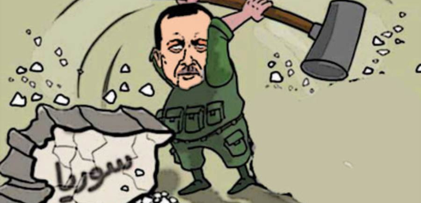 أردوغان يواصل هدم وتدمير سوريا
