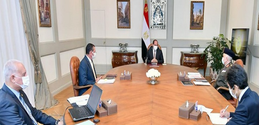 الرئيس السيسي يستعرض أعمال وأنشطة صندوق تكريم الشهداء