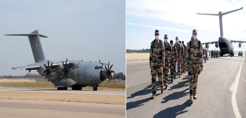 بالصور.. القوات المسلحة المصرية والفرنسية تنفذان تدريب جوي مشترك بإحدى القواعد الجوية المصرية