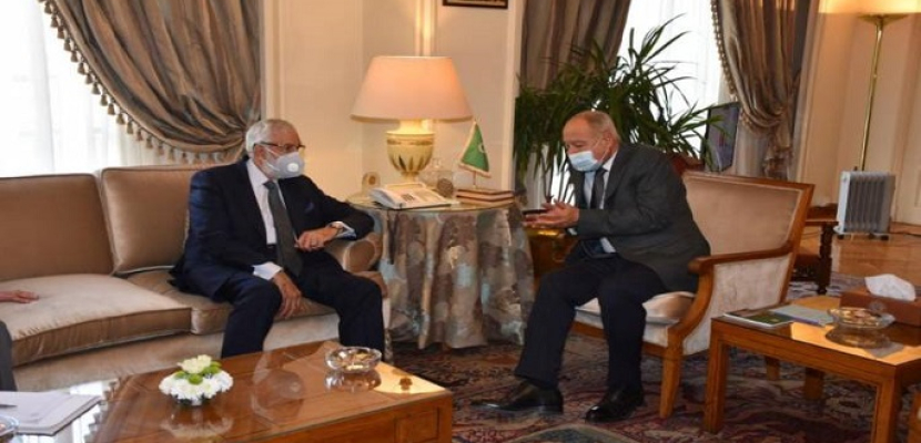 ” أبو الغيط ” يلتقي وزير الخارجية بحكومة الوفاق الوطني الليبية