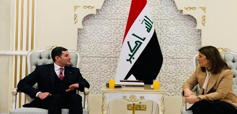 بالصور .. رئيس هيئة الاستثمار والمناطق الحرة يبحث في العراق مشروعات التعاون المشترك