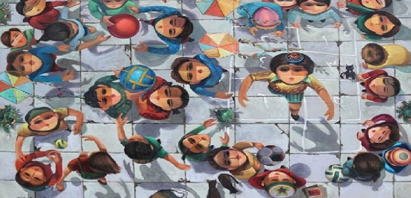 “فوق الرأس”.. معرض للفنان طه القرني يجسد الهوية المصرية في ثوب معاصر