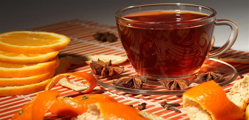 الشاى بقشر البرتقال يعزز المناعة ويحسن الهضم
