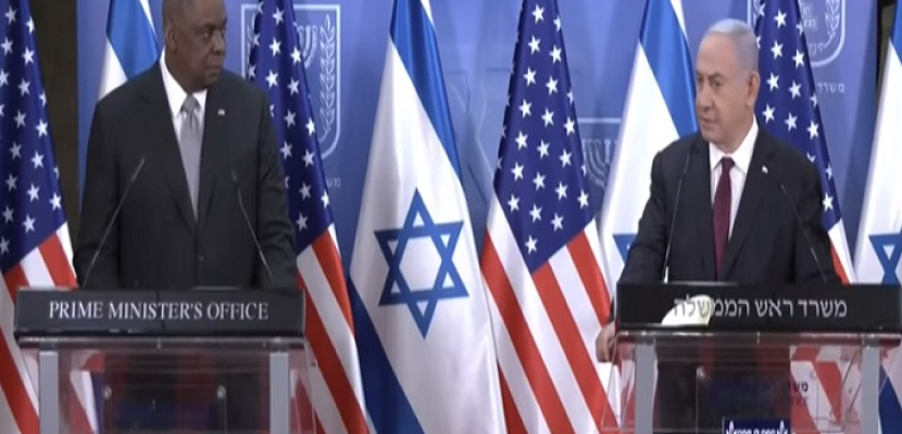 خلال مؤتمر صحفي مع وزير الدفاع الأميركي ..   نتنياهو: لن نسمح لإيران بامتلاك السلاح النووي