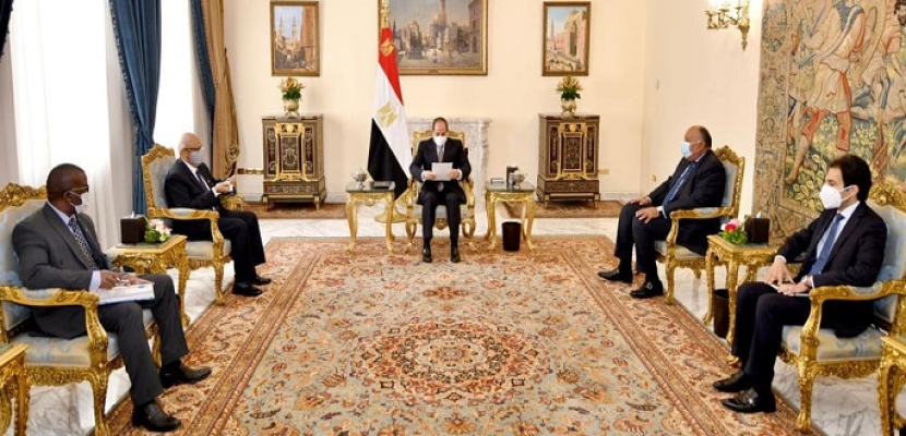 السيسي يؤكد خصوصية العلاقات الثنائية المتميزة بين مصر ومالي