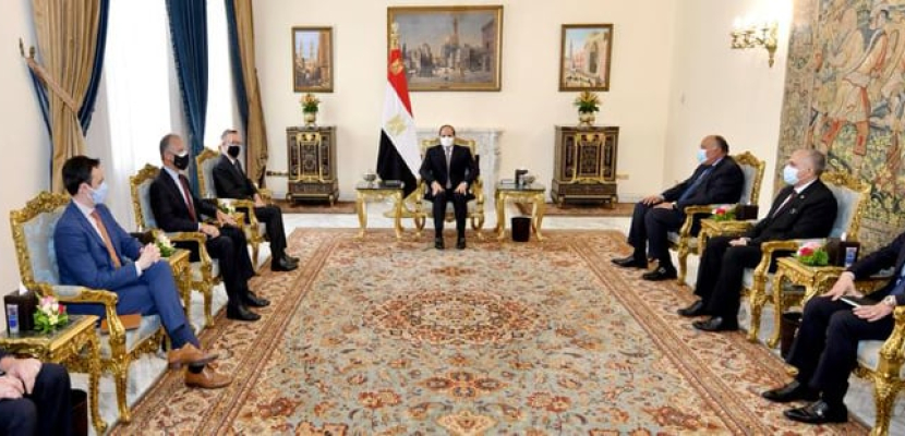 الرئيس السيسي للمبعوث الأمريكي: مصر لن تقبل بالإضرار بمصالحها المائية أو المساس بمقدرات شعبها