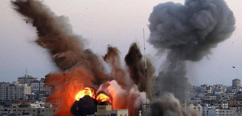 مواجهات غزة تدخل يومها السادس .. وارتفاع الضحايا إلى 139 شهيدا فلسطينيا
