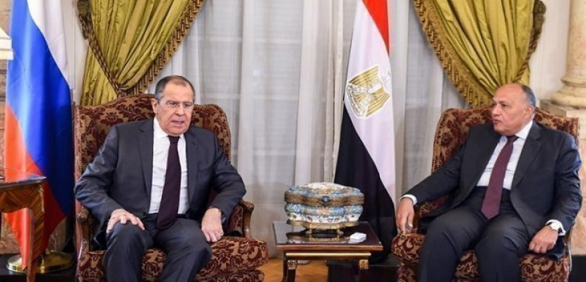 مباحثات مصرية – روسية اليوم بالقاهرة على مستوى وزيري الخارجية