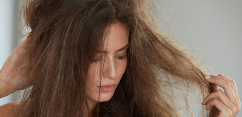 وصفات طبيعية لعلاج الشعر الجاف التالف