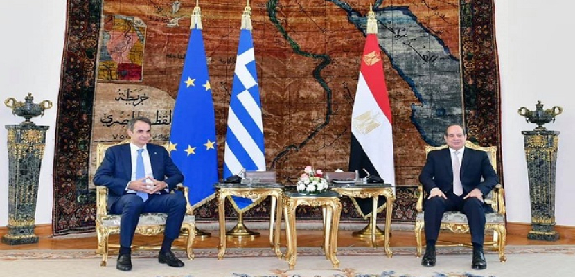 بالصور .. الرئيس السيسي يؤكد حرص مصر على تعزيز آليات التعاون المشترك مع اليونان على مختلف الأصعدة