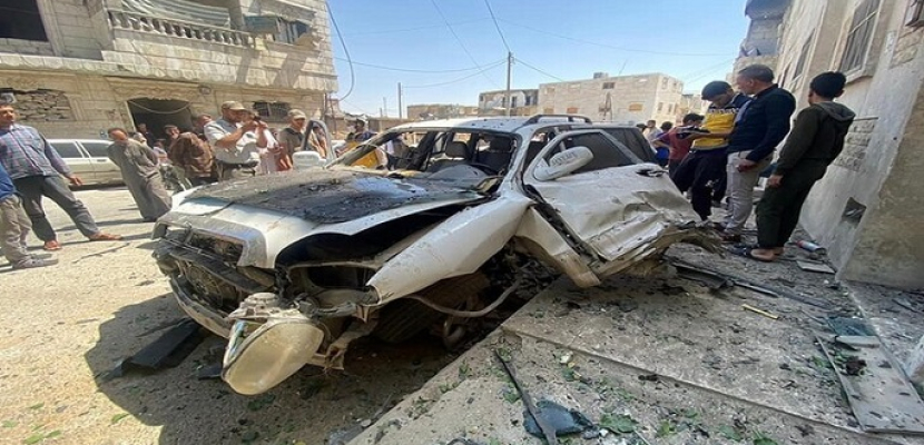 مسيّرة تركية تقصف سيارة في ريف الحسكة السورية