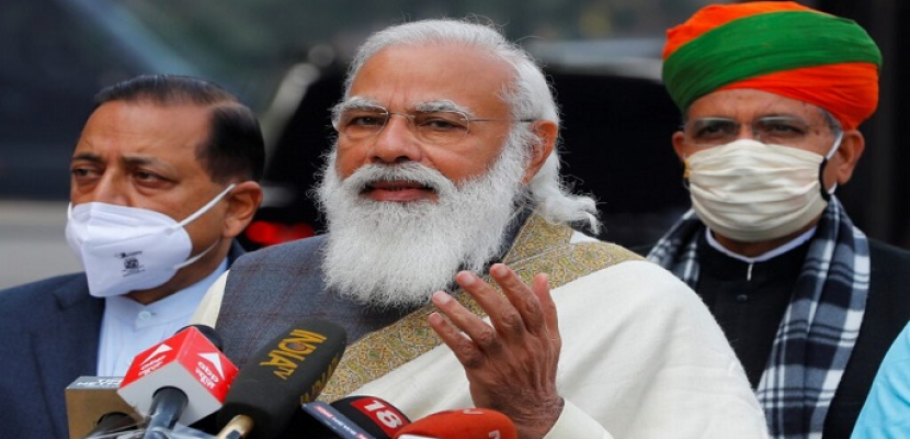 رئيس وزراء الهند يقوم بأول زيارة علنية لكشمير منذ الحملة الأمنية