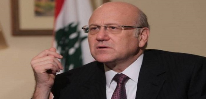 رئيس الحكومة اللبنانية يطلع على الوضع الأمني بالبلاد خلال لقائه مع وزير الداخلية