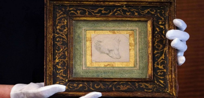 بيع رسم ليوناردو دافنشي لرأس دب بمبلغ 8.8 مليون جنيه إسترليني