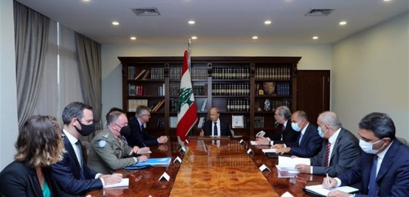 الرئيس اللبناني يبلغ الأمم المتحدة رغبة لبنان في التمديد لليونيفيل دون تعديل في المهام